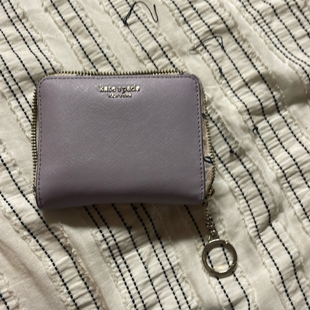 Kate spade keychain wallet